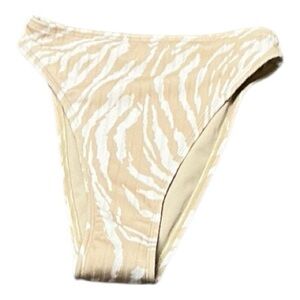 Wild Fable - NWT - Tan and White Patterned Bikini Bottom